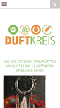 Mobile Screenshot of duftkreis.ch